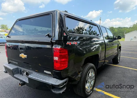 2017 Chevrolet Silverado K1500 Custom из США, поврежденный, VIN 1GCVKPEC0HZ181524